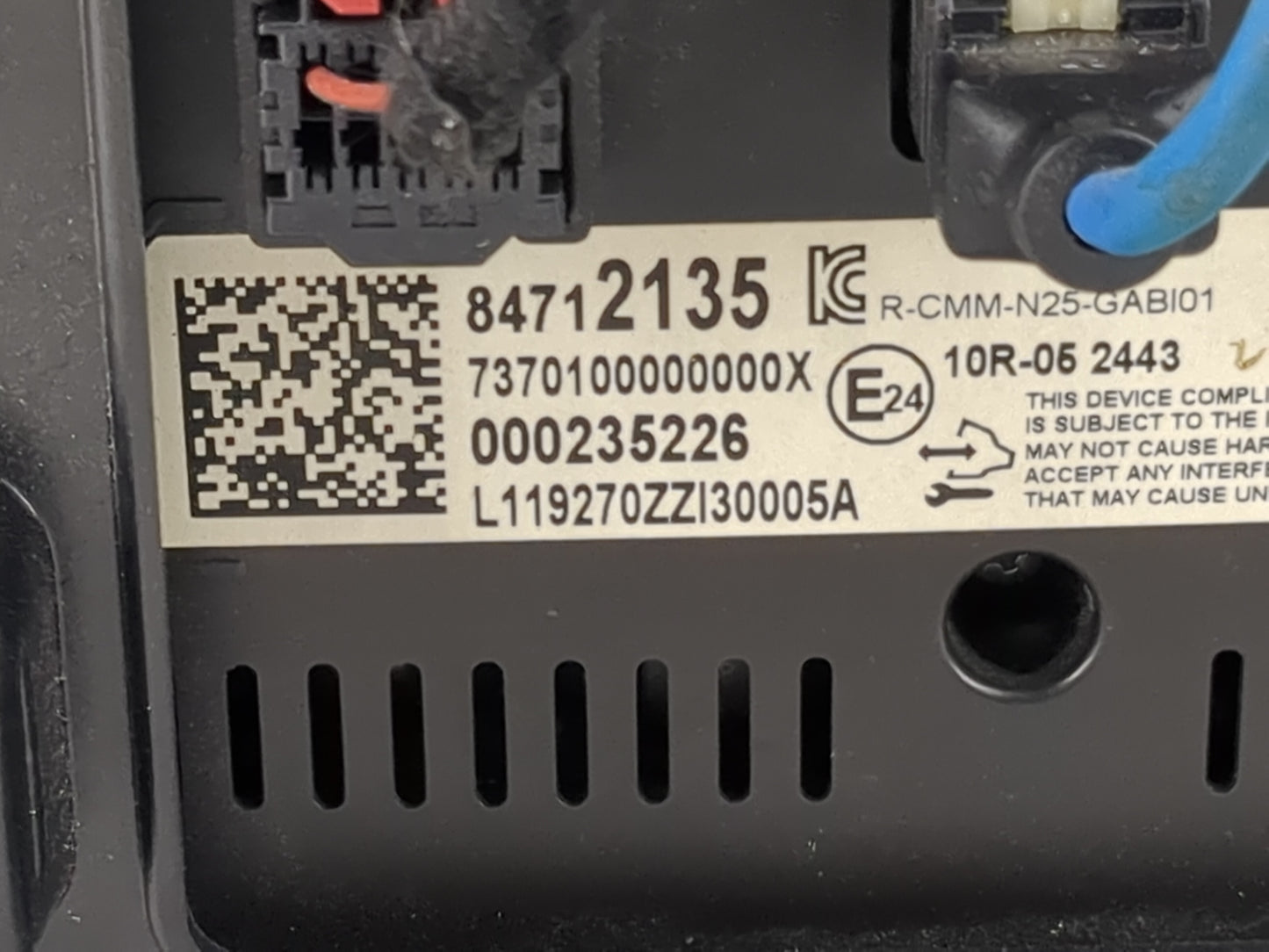 2020 Chevrolet Malibu Information Display Screen 1495004 - Oemusedautoparts1.com