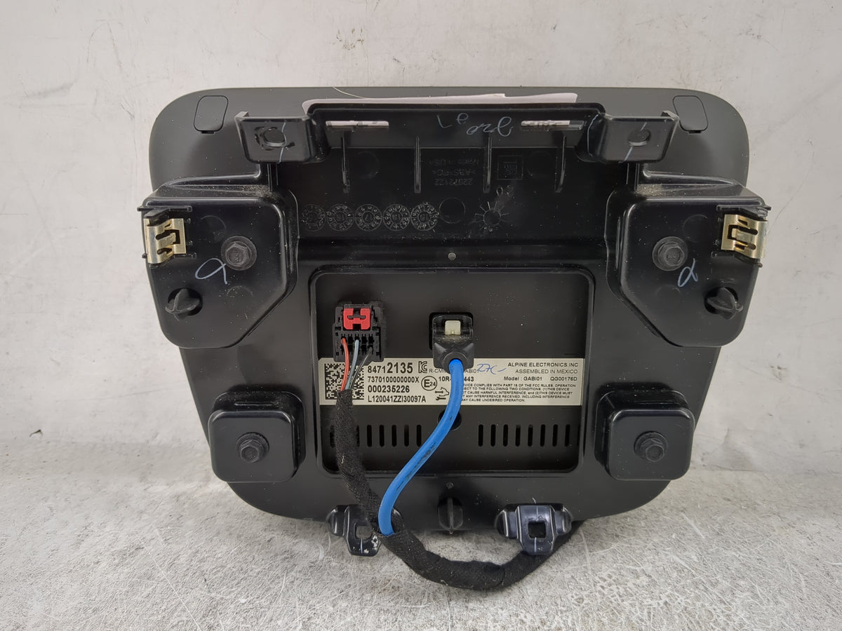 2020 Chevrolet Malibu Information Radio Display Screen 1495139 - Oemusedautoparts1.com