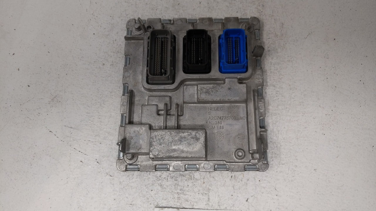 2020 Chevrolet Malibu PCM Engine Control Computer ECU ECM PCU OEM P/N:84190615 12710155 Fits OEM Used Auto Parts - Oemusedau
