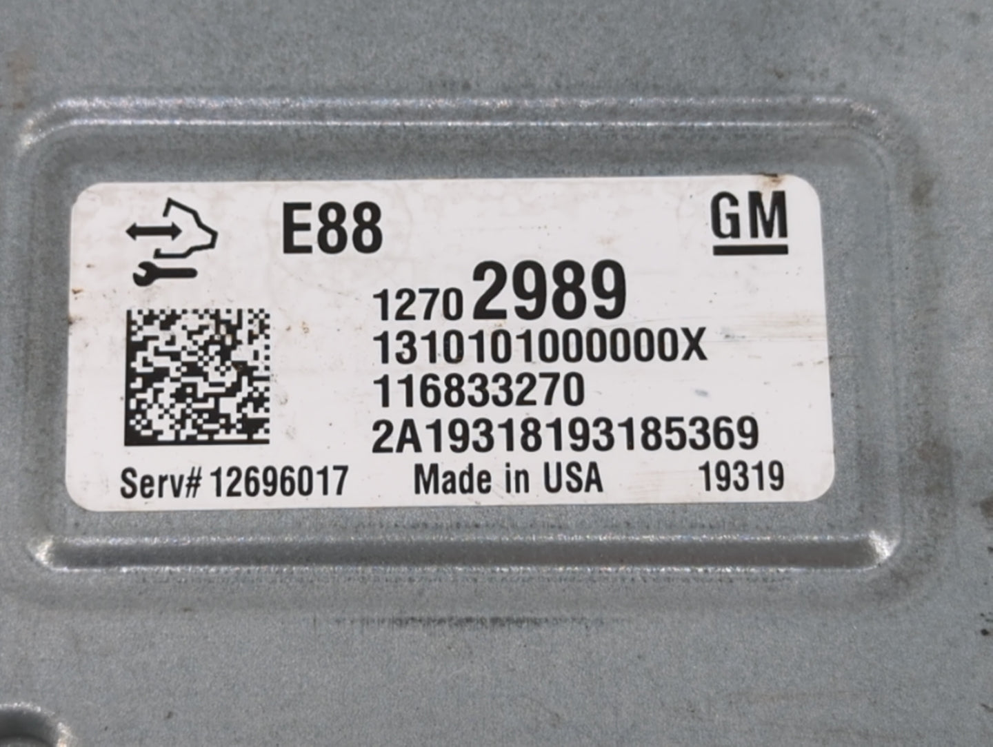 2020-2021 Chevrolet Malibu PCM Engine Control Computer ECU ECM PCU OEM P/N:12702989 12696017, 12703745 Fits Fits 2020 2021 2