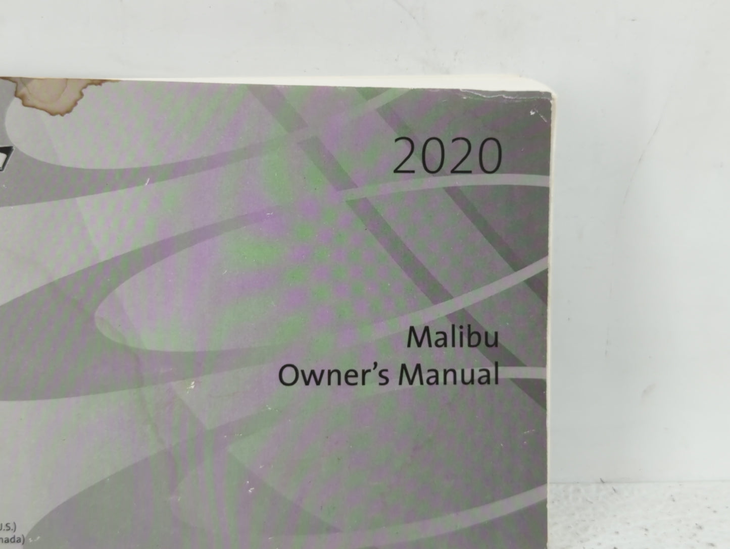 2020 Chevrolet Malibu Owners Manual Book Guide OEM Used Auto Parts - Oemusedautoparts1.com