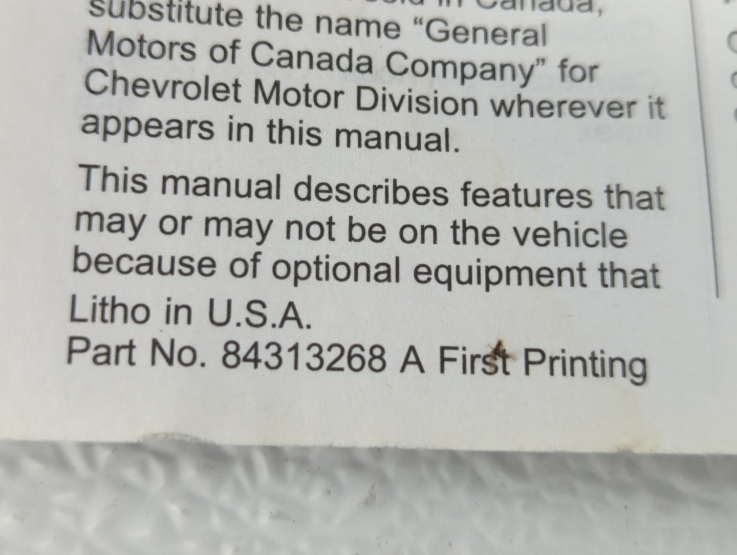 2020 Chevrolet Malibu Owners Manual Book Guide OEM Used Auto Parts - Oemusedautoparts1.com