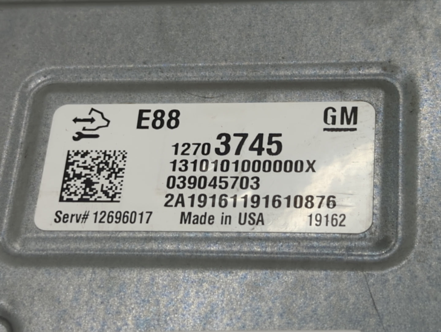 2020-2021 Chevrolet Malibu PCM Engine Control Computer ECU ECM PCU OEM P/N:12696017 12703745, 12717886 Fits Fits 2020 2021 2