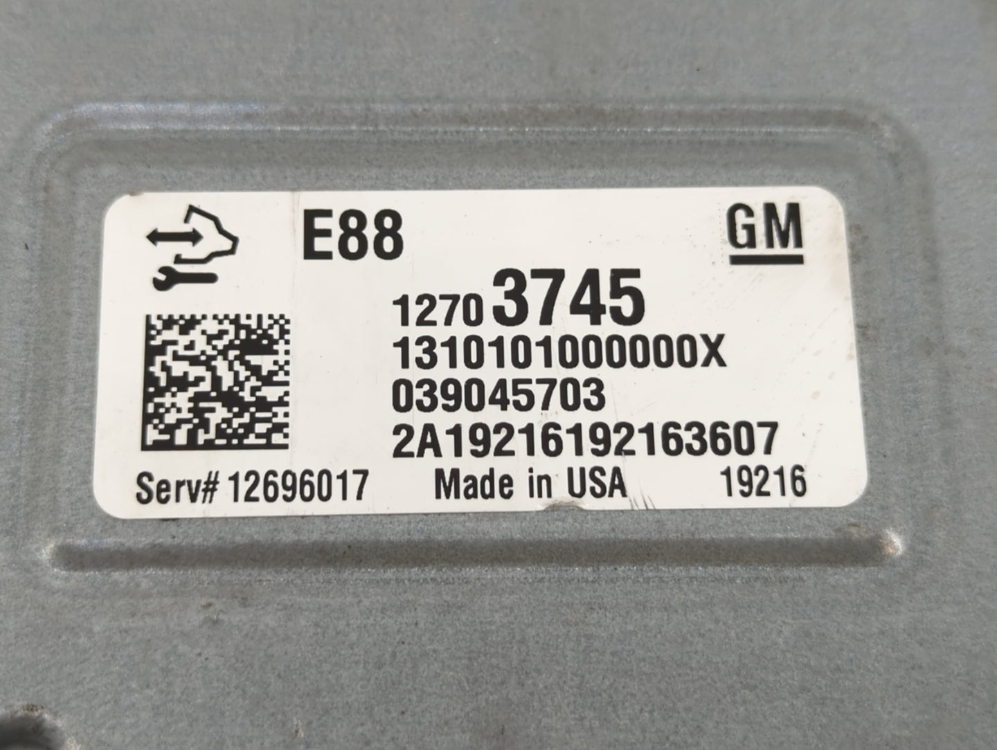 2020-2021 Chevrolet Malibu PCM Engine Control Computer ECU ECM PCU OEM P/N:12703745 12717886, 12696017 Fits Fits 2020 2021 2