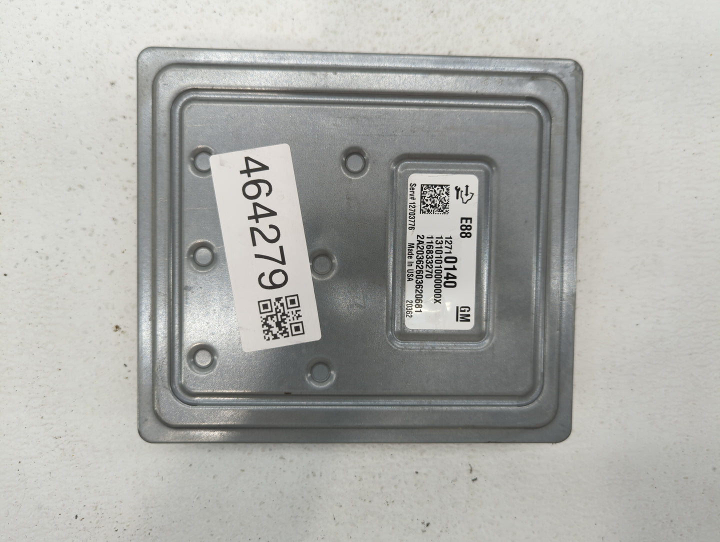 2020 Chevrolet Malibu PCM Engine Control Computer ECU ECM PCU OEM P/N:12710140 12703776, 12696017, 84190615, 12710155 Fits O