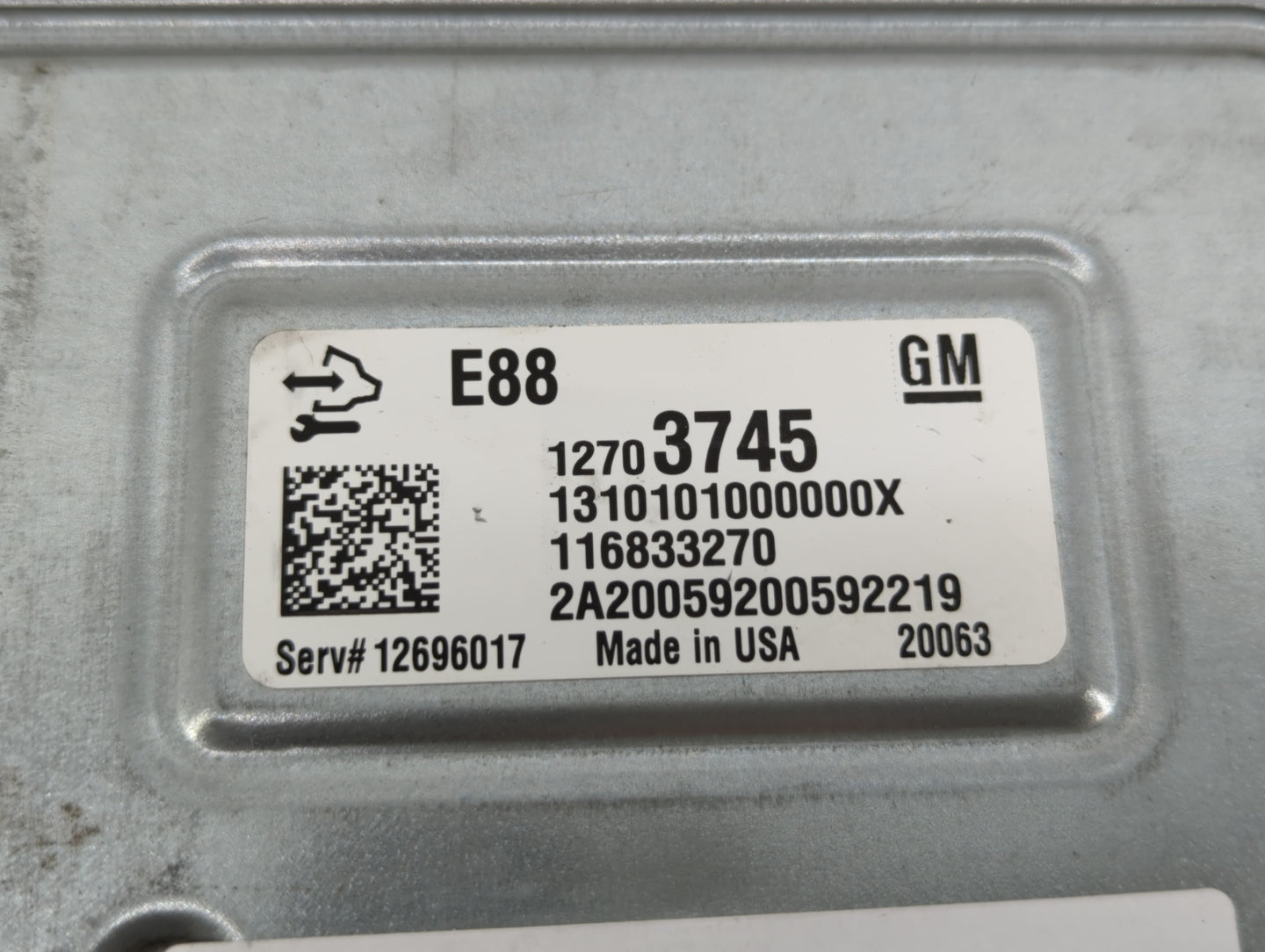 2020-2021 Chevrolet Malibu PCM Engine Control Computer ECU ECM PCU OEM P/N:12703745 12717886, 12696017 Fits Fits 2020 2021 2