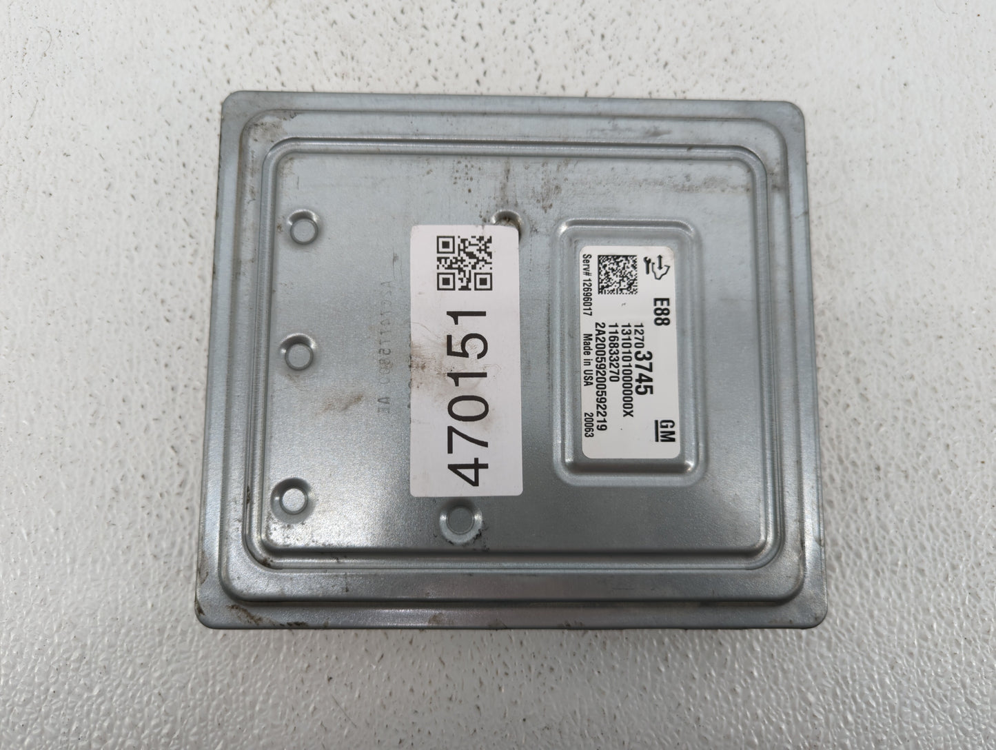 2020-2021 Chevrolet Malibu PCM Engine Control Computer ECU ECM PCU OEM P/N:12703745 12717886, 12696017 Fits Fits 2020 2021 2
