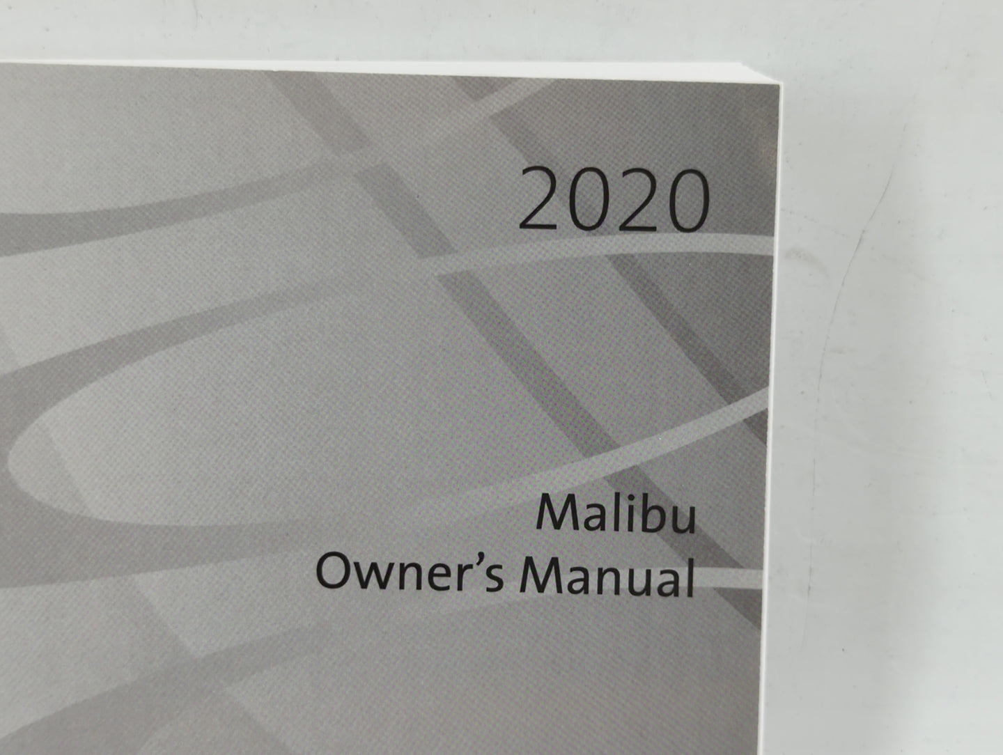 2020 Chevrolet Malibu Owners Manual Book Guide OEM Used Auto Parts - Oemusedautoparts1.com