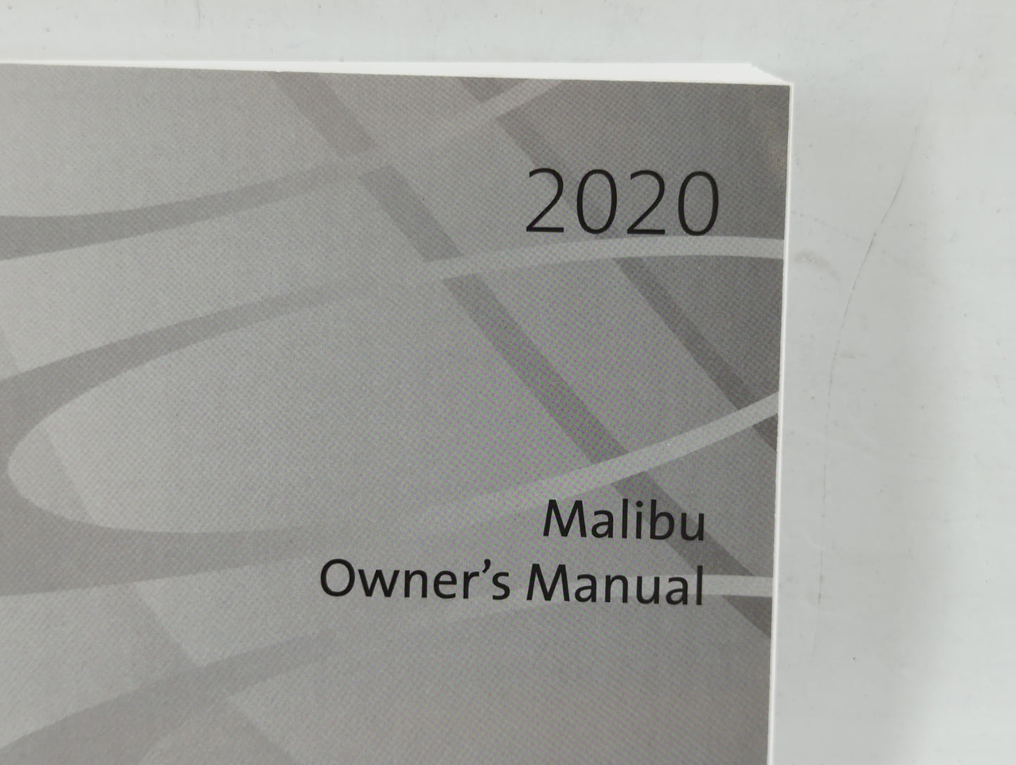 2020 Chevrolet Malibu Owners Manual Book Guide OEM Used Auto Parts - Oemusedautoparts1.com