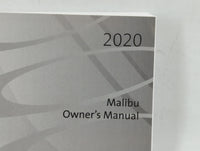 2020 Chevrolet Malibu Owners Manual Book Guide OEM Used Auto Parts - Oemusedautoparts1.com