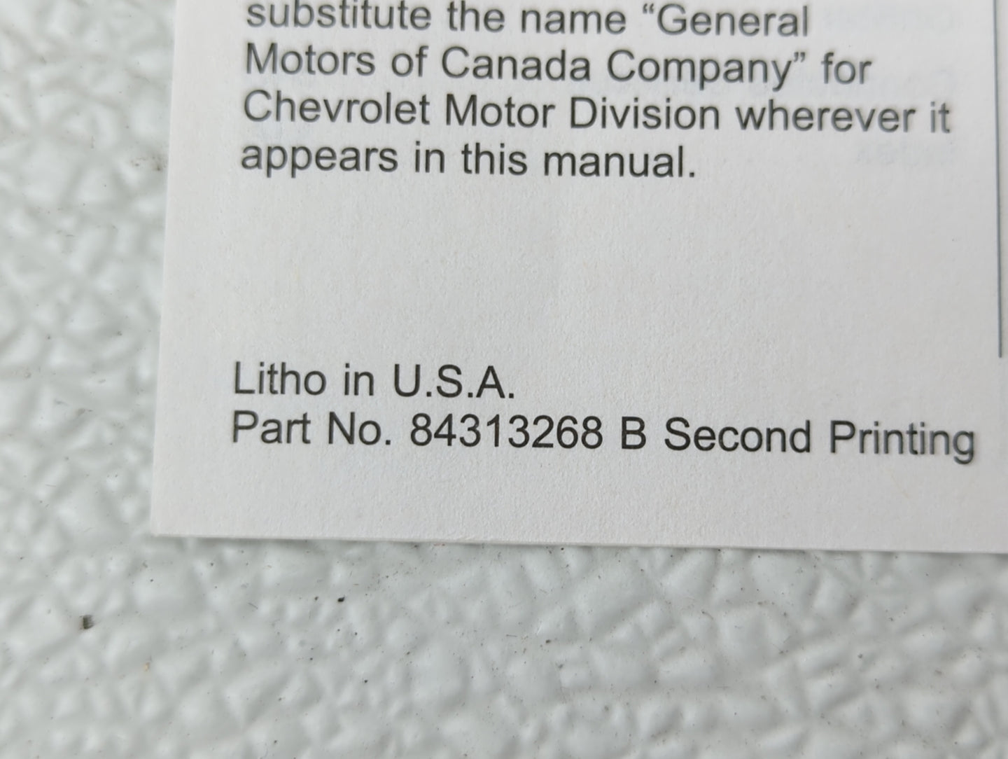 2020 Chevrolet Malibu Owners Manual Book Guide OEM Used Auto Parts - Oemusedautoparts1.com