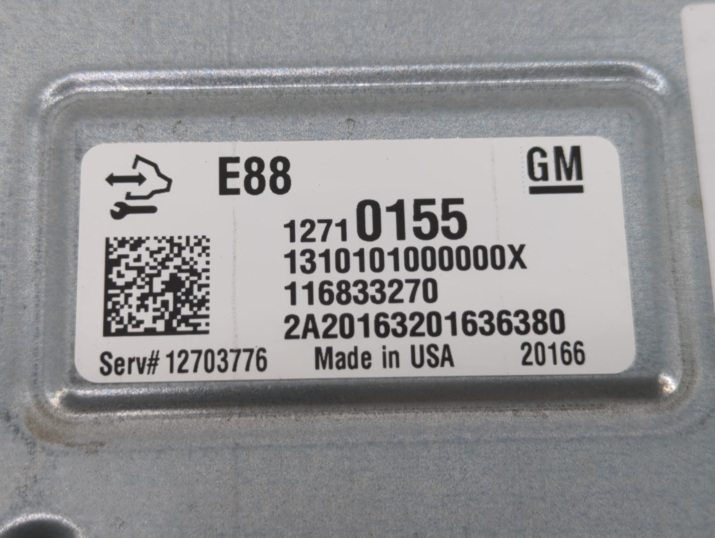 2020 Chevrolet Malibu PCM Engine Control Computer ECU ECM PCU OEM P/N:12710140 12703776, 12696017, 84190615, 12710155 Fits O