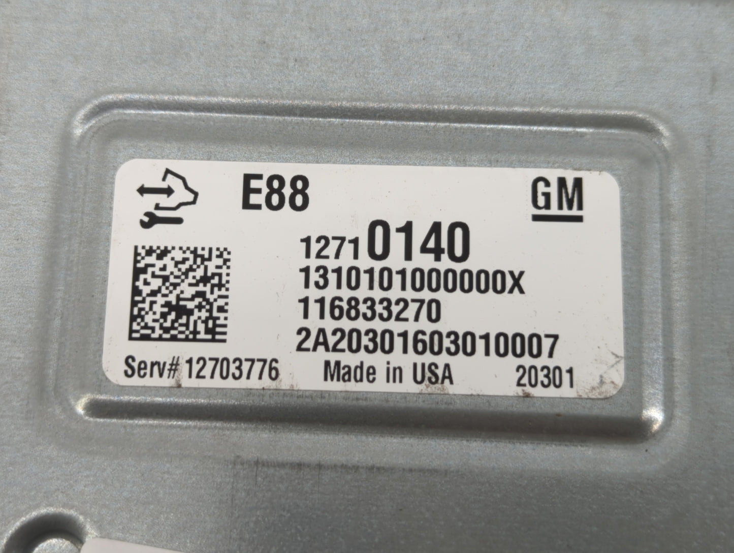 2020 Chevrolet Malibu PCM Engine Control Computer ECU ECM PCU OEM P/N:12710140 12703776, 12696017, 84190615, 12710155 Fits O