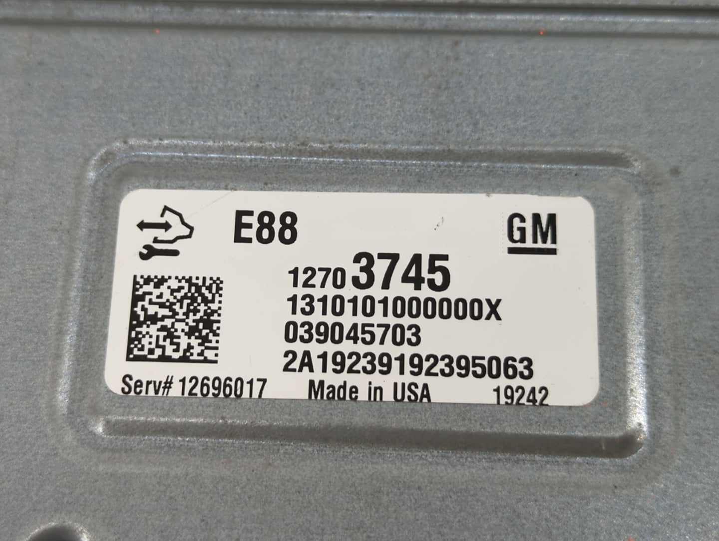 2020-2021 Chevrolet Malibu PCM Engine Control Computer ECU ECM PCU OEM P/N:12703745 12696017, 12702989 Fits Fits 2020 2021 2