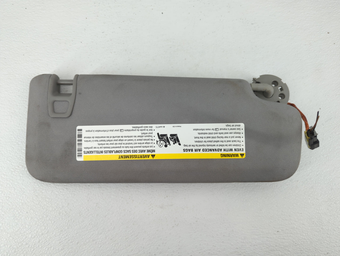 2016-2021 Chevrolet Malibu Sun Visor Shade Replacement Driver Left Mirror Fits Fits 2016 2017 2018 2019 2020 2021 OEM Used A