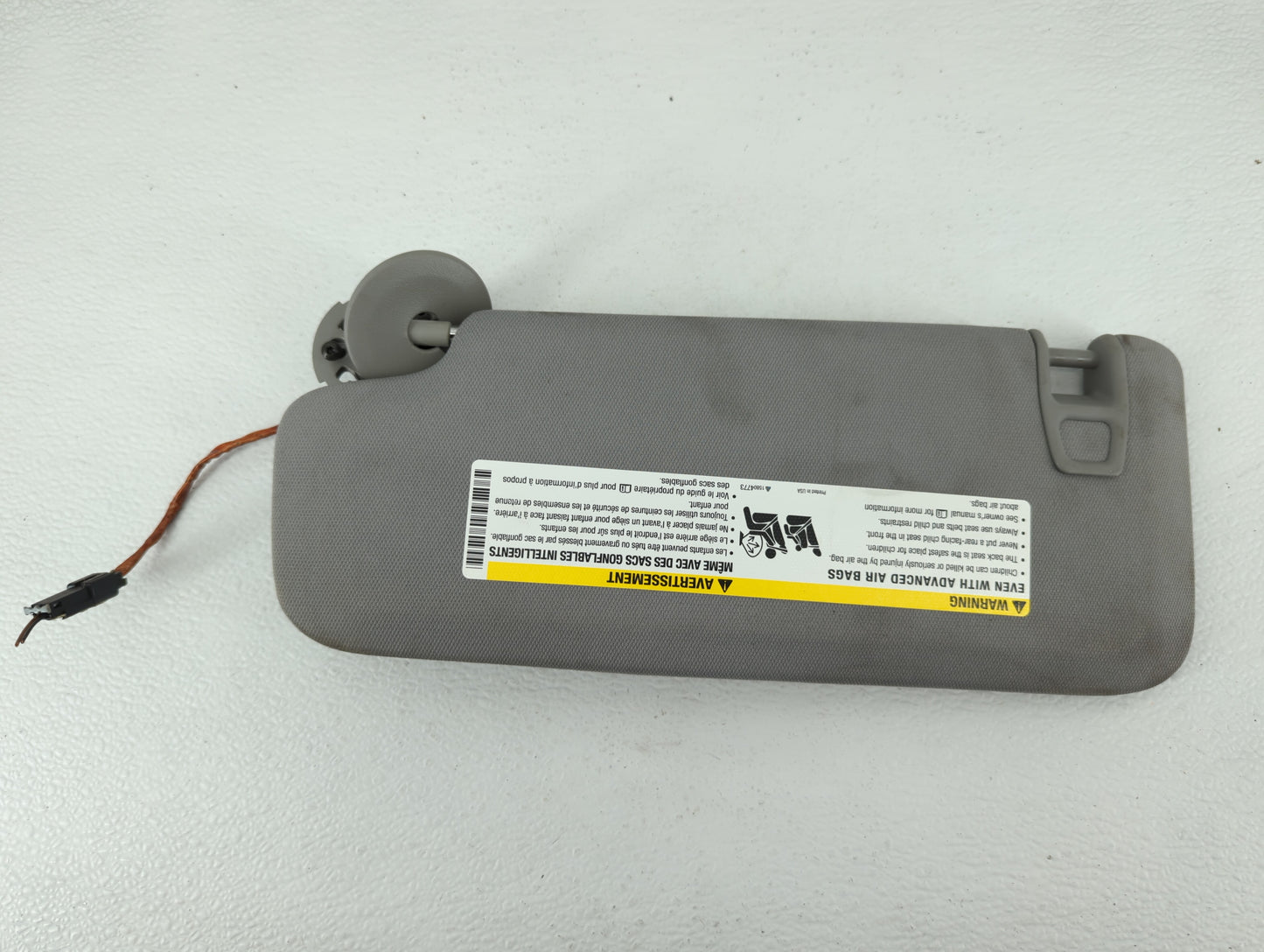 2016-2021 Chevrolet Malibu Sun Visor Shade Replacement Passenger Right Mirror Fits Fits 2016 2017 2018 2019 2020 2021 OEM Us