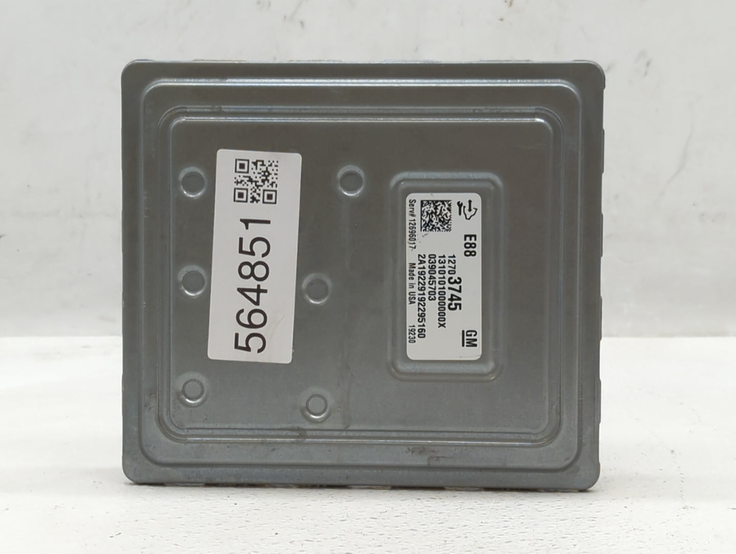 2020-2021 Chevrolet Malibu PCM Engine Control Computer ECU ECM PCU OEM P/N:GM E88 AL 380 Fits Fits 2020 2021 2022 OEM Used A