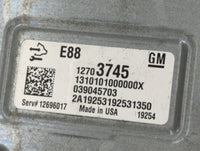 2020-2021 Chevrolet Malibu PCM Engine Control Computer ECU ECM PCU OEM P/N:12703745 Fits Fits 2020 2021 2022 OEM Used Auto P