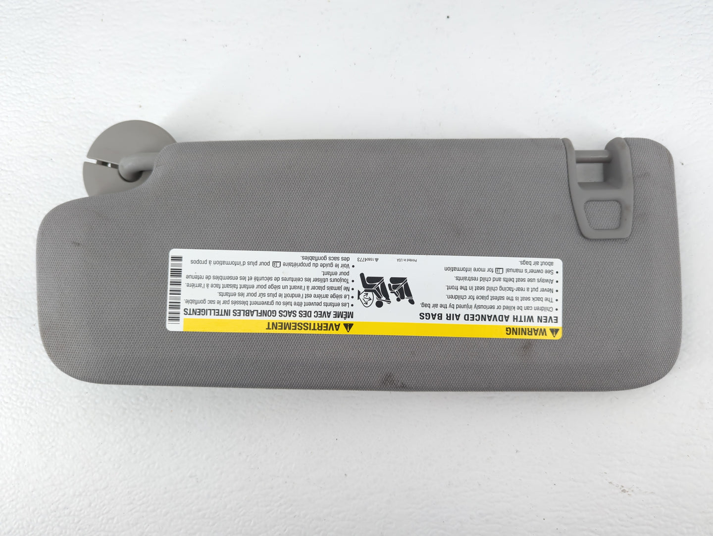 2016-2021 Chevrolet Malibu Sun Visor Shade Replacement Passenger Right Mirror Fits Fits 2016 2017 2018 2019 2020 2021 OEM Us