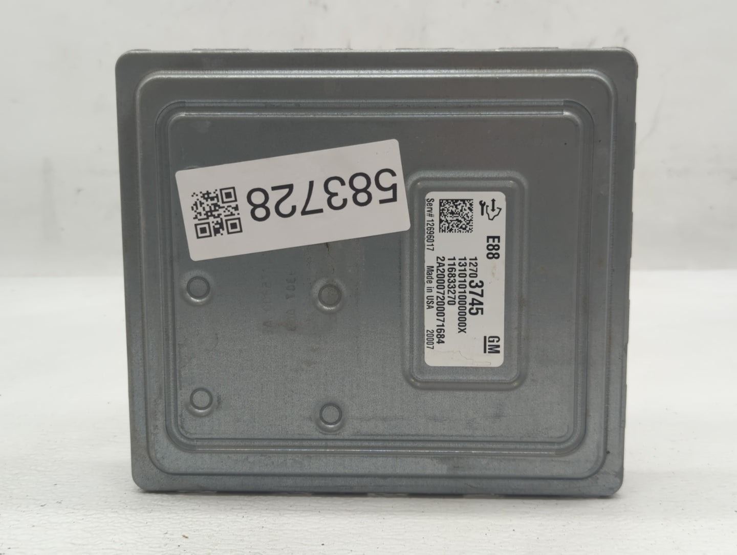 2020-2021 Chevrolet Malibu PCM Engine Control Computer ECU ECM PCU OEM P/N:12703745 Fits Fits 2020 2021 2022 OEM Used Auto P