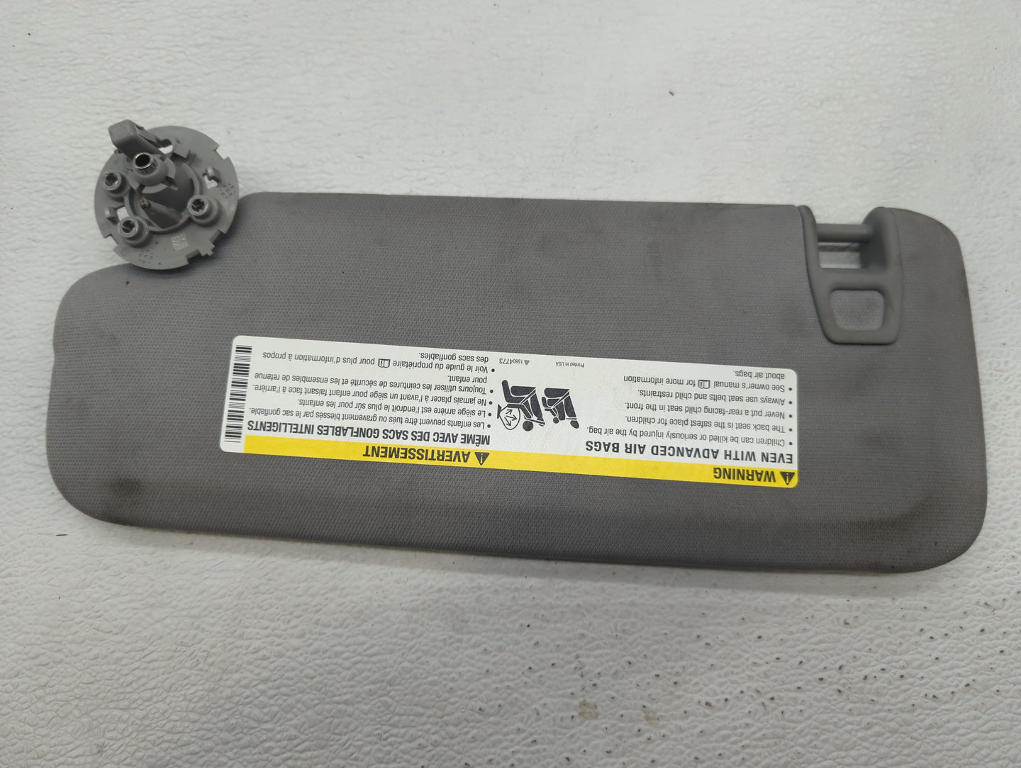 2016-2021 Chevrolet Malibu Sun Visor Shade Replacement Passenger Right Mirror Fits Fits 2016 2017 2018 2019 2020 2021 OEM Us