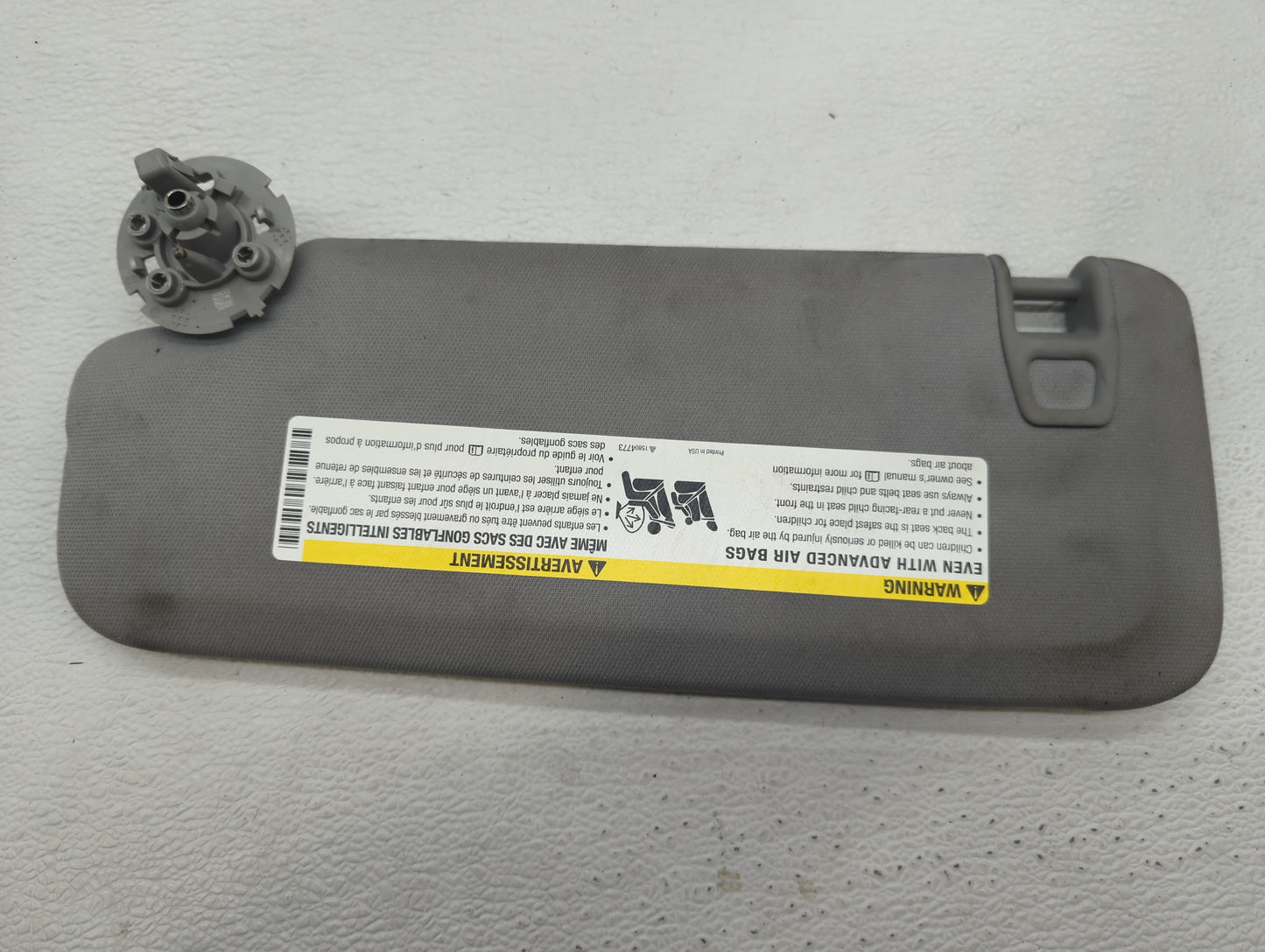 2016-2021 Chevrolet Malibu Sun Visor Shade Replacement Passenger Right Mirror Fits Fits 2016 2017 2018 2019 2020 2021 OEM Us