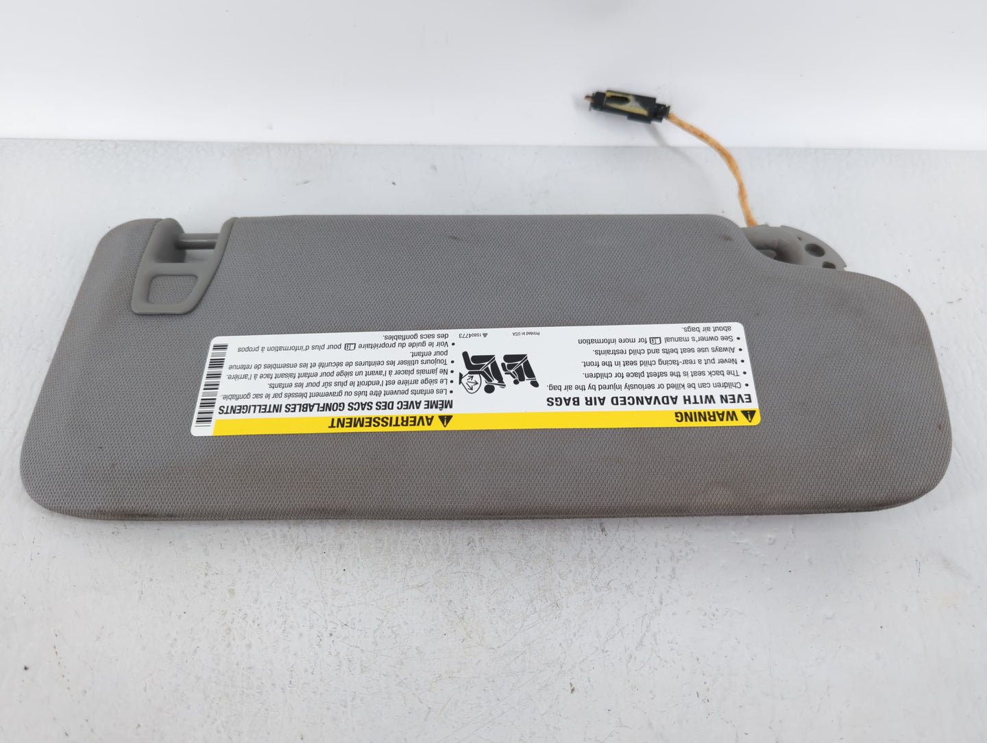 2016-2021 Chevrolet Malibu Sun Visor Shade Replacement Driver Left Mirror Fits Fits 2016 2017 2018 2019 2020 2021 OEM Used A