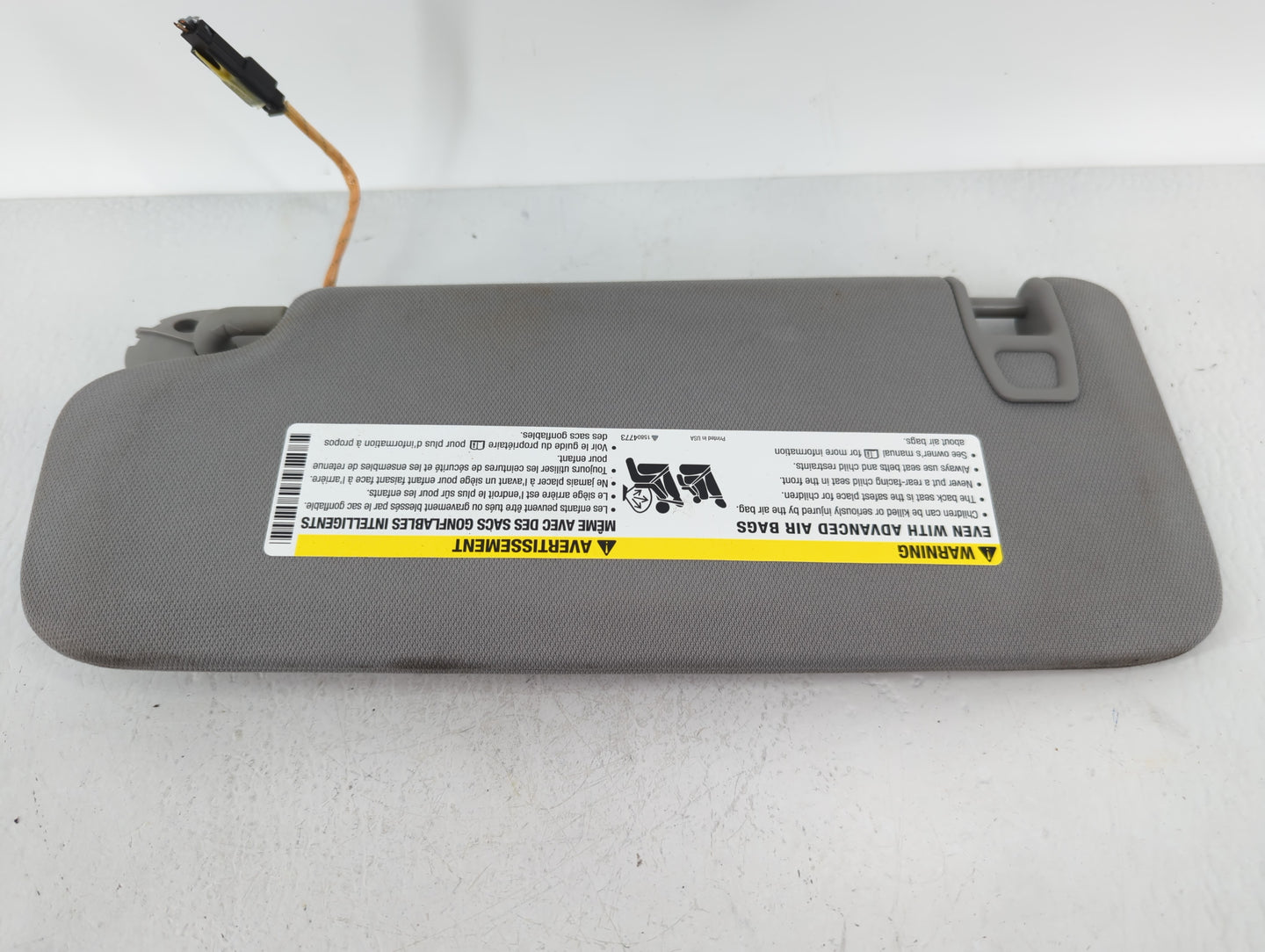 2016-2021 Chevrolet Malibu Sun Visor Shade Replacement Passenger Right Mirror Fits Fits 2016 2017 2018 2019 2020 2021 OEM Us