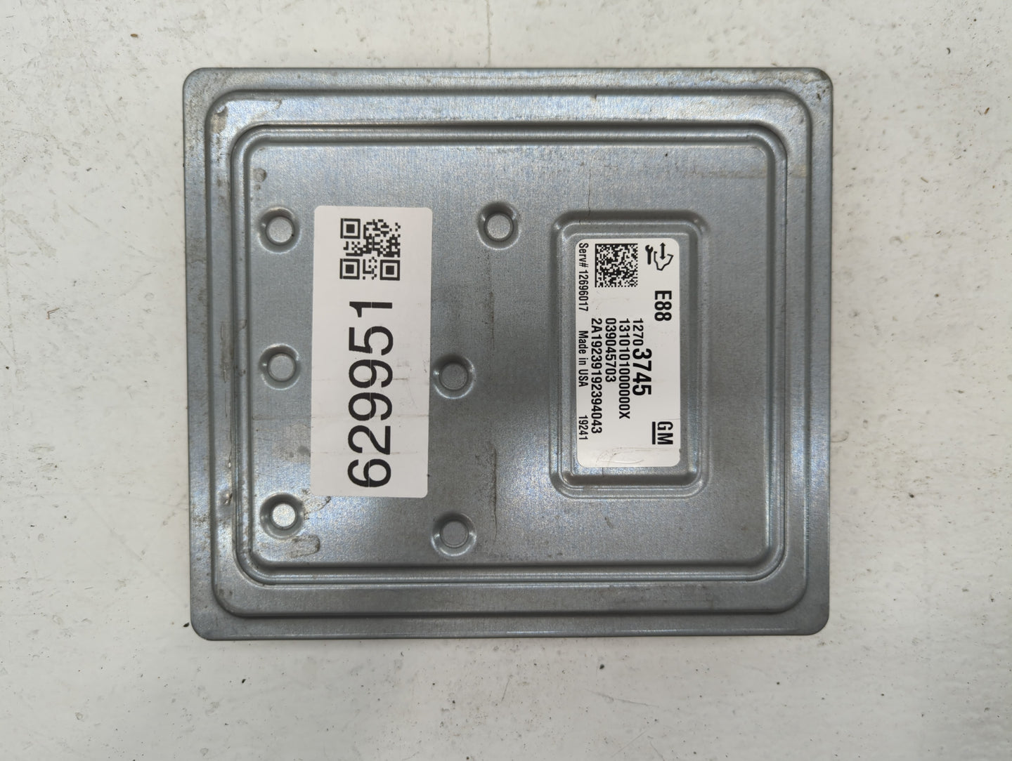 2020-2021 Chevrolet Malibu PCM Engine Control Computer ECU ECM PCU OEM P/N:12703745 Fits Fits 2020 2021 2022 OEM Used Auto P