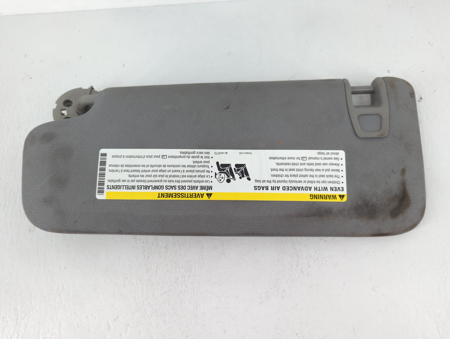 2016-2021 Chevrolet Malibu Sun Visor Shade Replacement Driver Left Mirror Fits Fits 2016 2017 2018 2019 2020 2021 OEM Used A