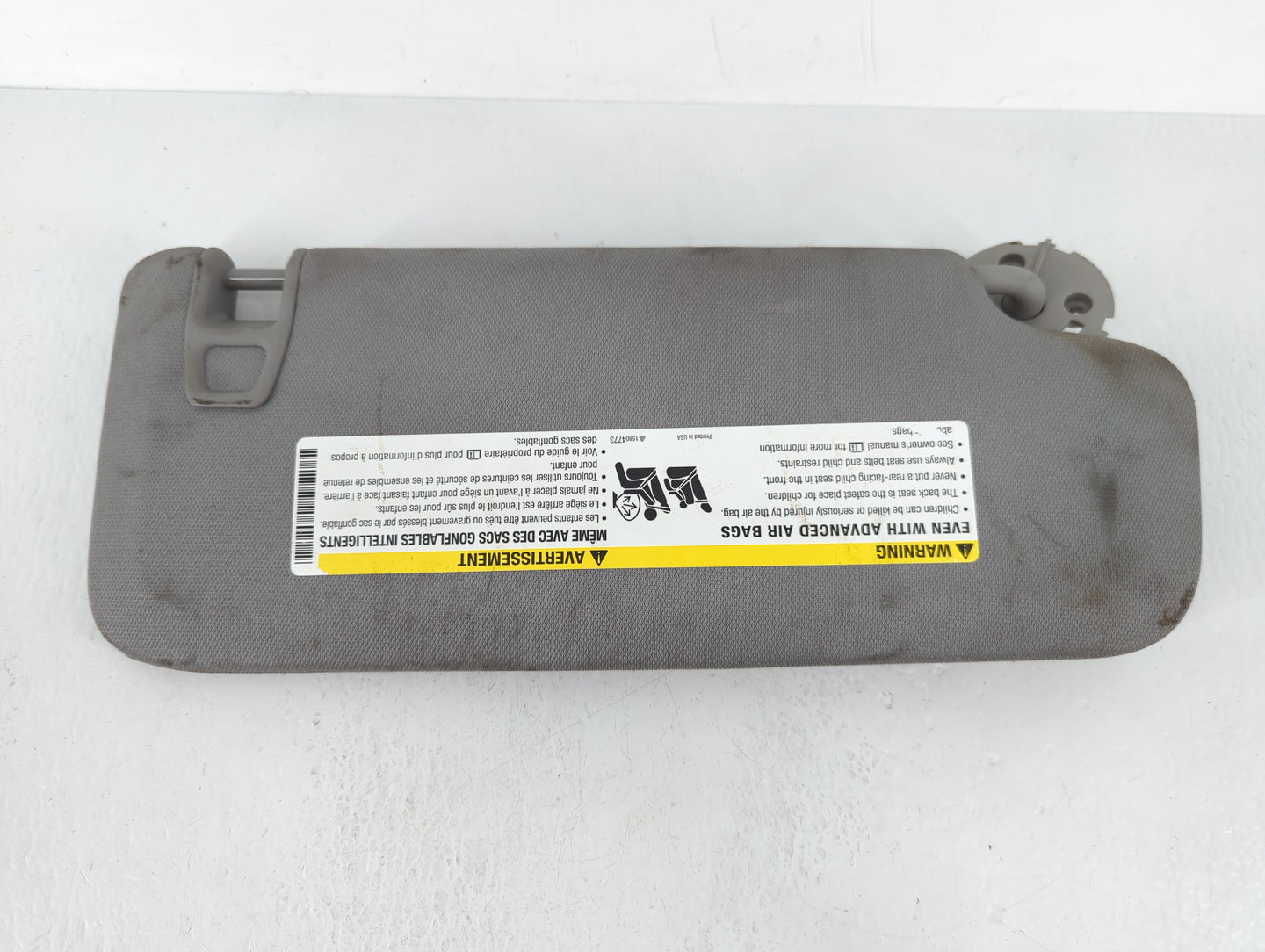 2016-2021 Chevrolet Malibu Sun Visor Shade Replacement Driver Left Mirror Fits Fits 2016 2017 2018 2019 2020 2021 OEM Used A