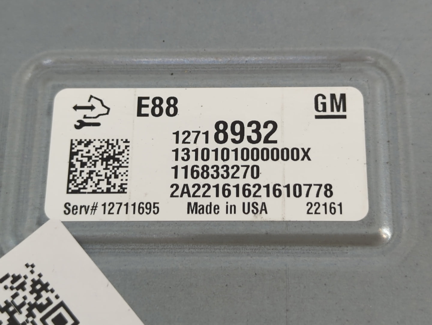 2020-2021 Chevrolet Malibu PCM Engine Control Computer ECU ECM PCU OEM P/N:12718932 12710140 Fits Fits 2020 2021 2022 OEM Us