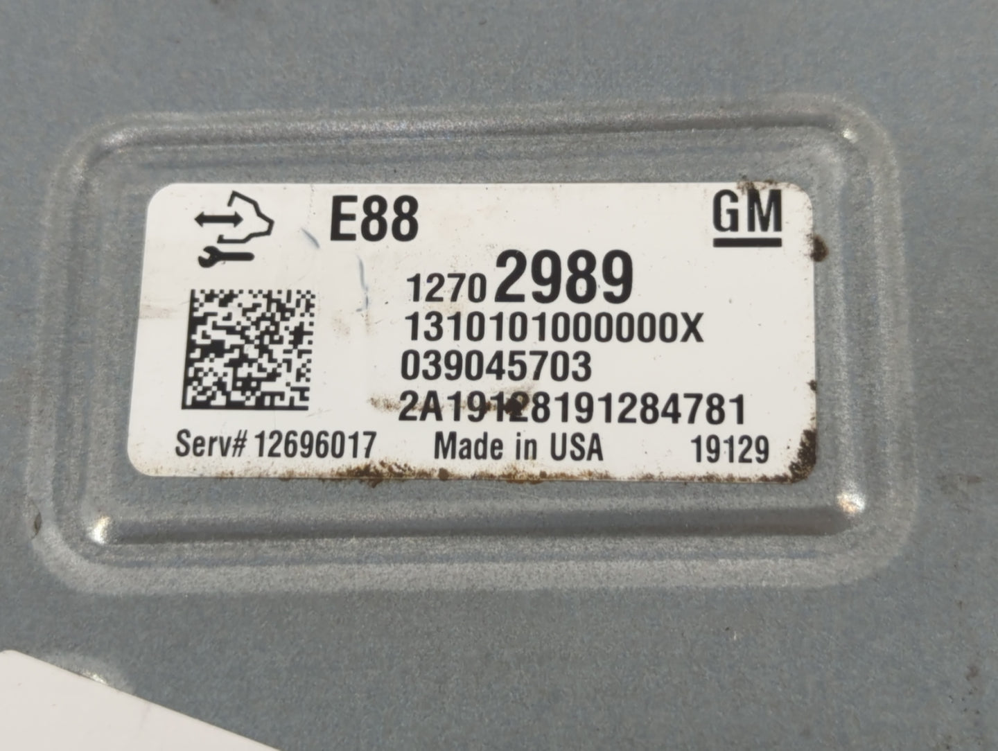 2020-2021 Chevrolet Malibu PCM Engine Control Computer ECU ECM PCU OEM P/N:12702989 12710140 Fits Fits 2020 2021 2022 OEM Us