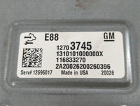 2020-2021 Chevrolet Malibu PCM Engine Control Computer ECU ECM PCU OEM P/N:12703745 Fits Fits 2020 2021 2022 OEM Used Auto P
