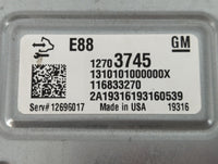 2020-2021 Chevrolet Malibu PCM Engine Control Computer ECU ECM PCU OEM P/N:12703745 Fits Fits 2020 2021 2022 OEM Used Auto P