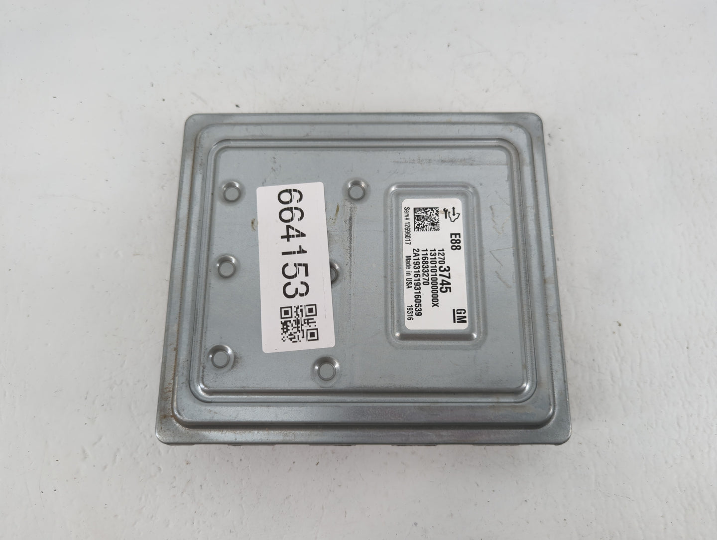 2020-2021 Chevrolet Malibu PCM Engine Control Computer ECU ECM PCU OEM P/N:12703745 Fits Fits 2020 2021 2022 OEM Used Auto P