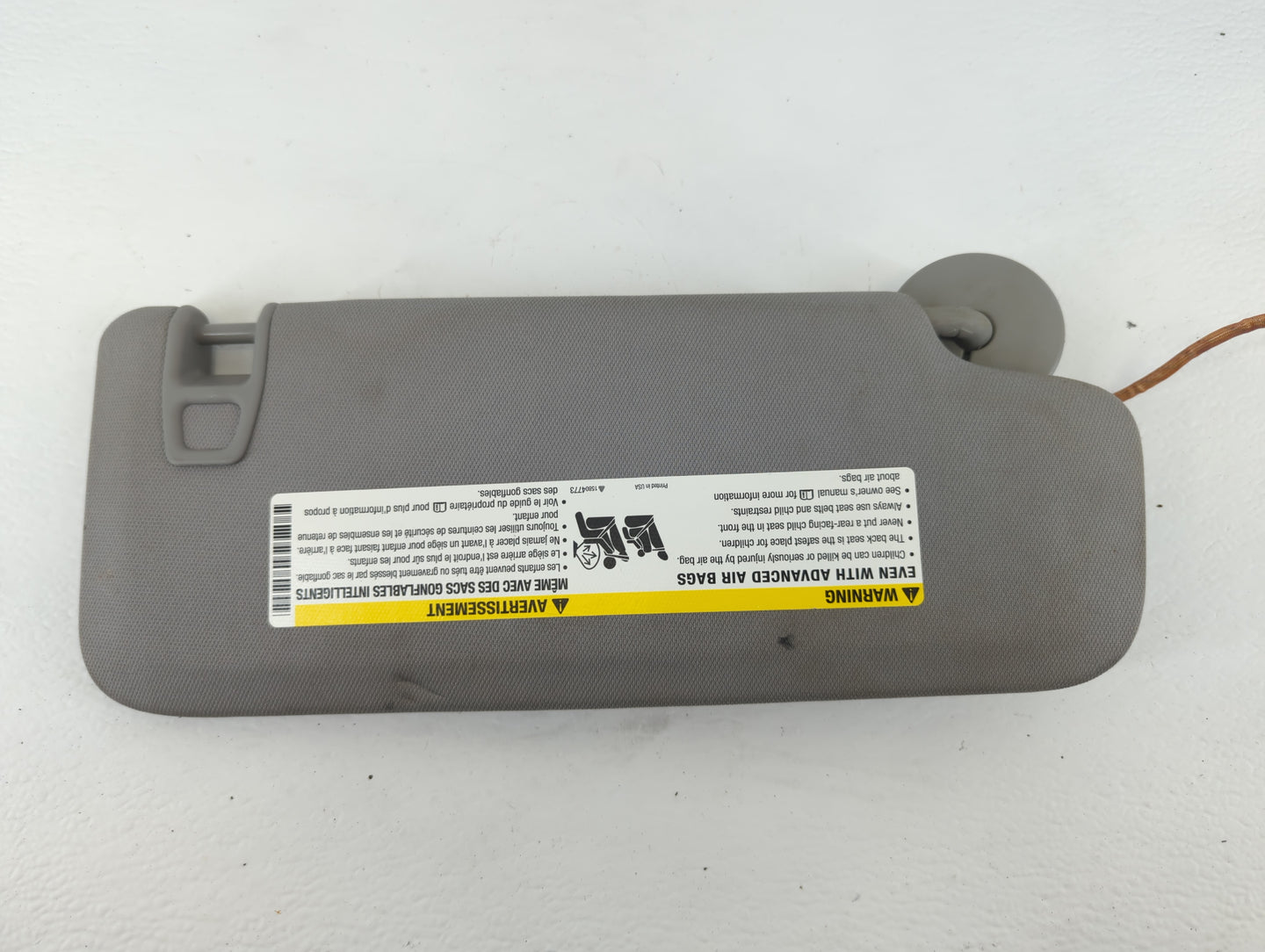 2016-2021 Chevrolet Malibu Sun Visor Shade Replacement Driver Left Mirror Fits Fits 2016 2017 2018 2019 2020 2021 OEM Used A