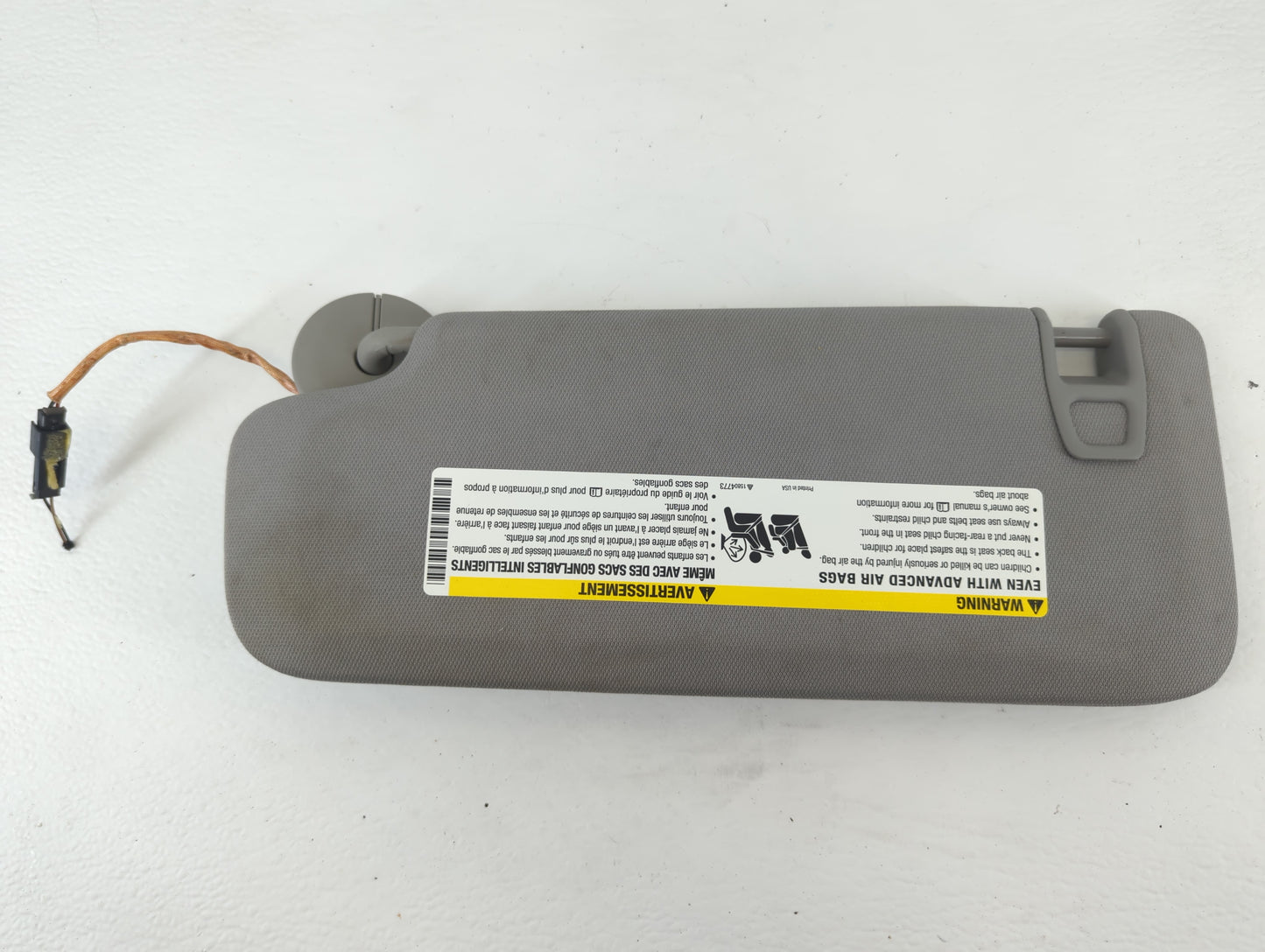 2016-2021 Chevrolet Malibu Sun Visor Shade Replacement Passenger Right Mirror Fits Fits 2016 2017 2018 2019 2020 2021 OEM Us