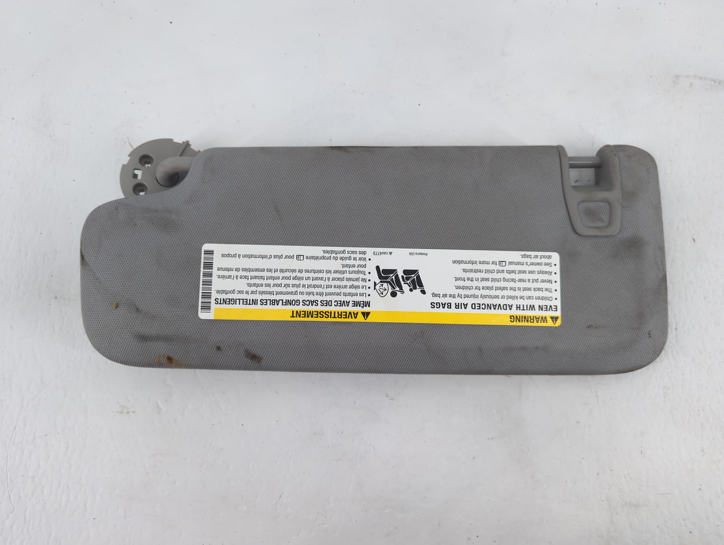 2016-2021 Chevrolet Malibu Sun Visor Shade Replacement Passenger Right Mirror Fits Fits 2016 2017 2018 2019 2020 2021 OEM Us