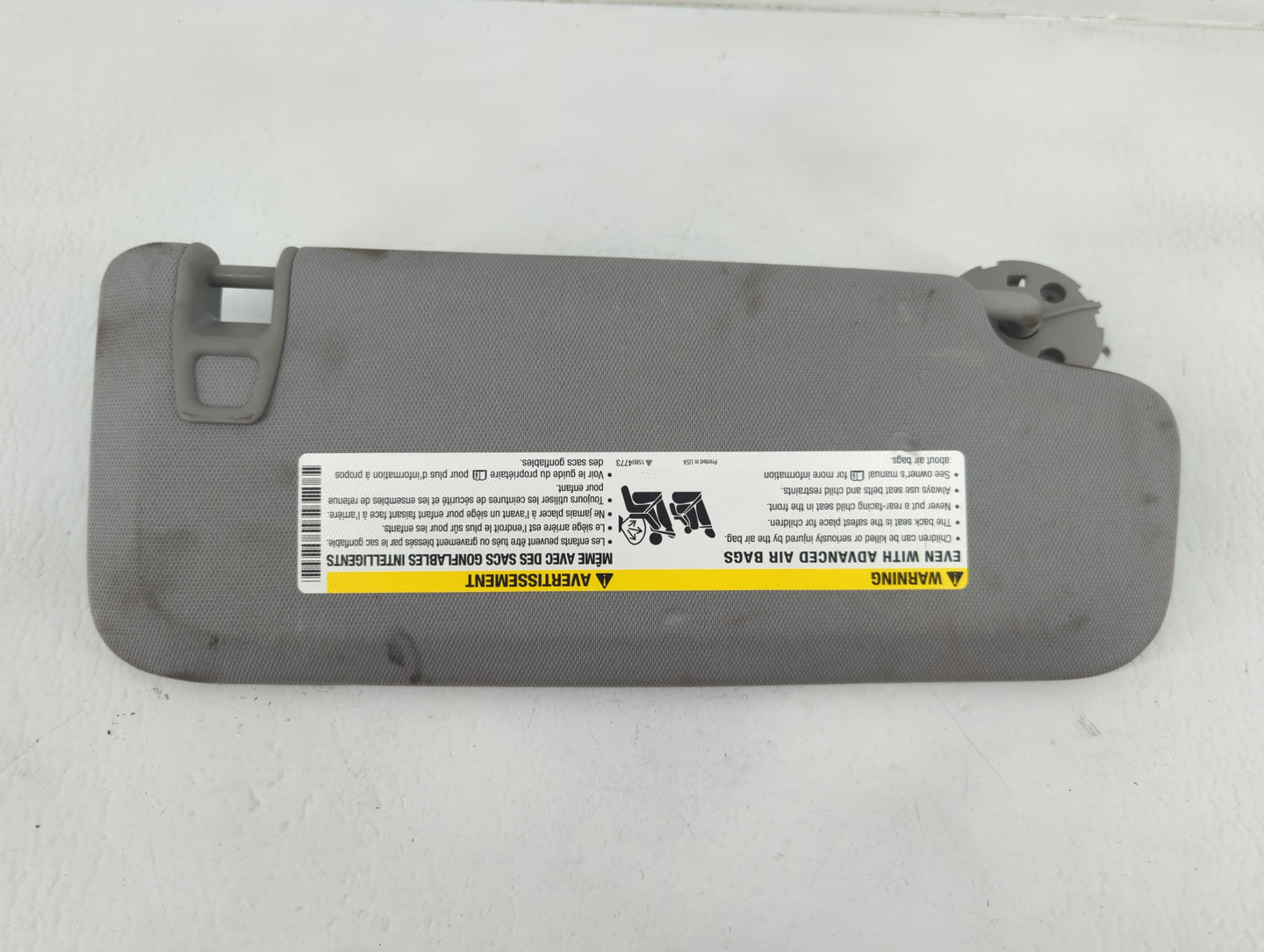 2016-2021 Chevrolet Malibu Sun Visor Shade Replacement Driver Left Mirror Fits Fits 2016 2017 2018 2019 2020 2021 OEM Used A