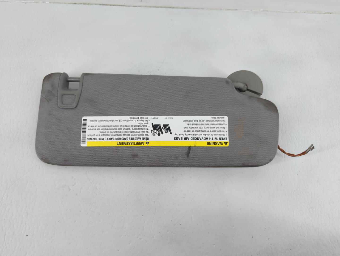 2016-2021 Chevrolet Malibu Sun Visor Shade Replacement Driver Left Mirror Fits Fits 2016 2017 2018 2019 2020 2021 OEM Used A