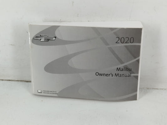 2020 Chevrolet Malibu Owners Manual Book Guide P/N:84313268 A OEM Used Auto Parts - Oemusedautoparts1.com