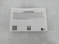 2020 Chevrolet Malibu Owners Manual Book Guide P/N:84313268 A OEM Used Auto Parts - Oemusedautoparts1.com