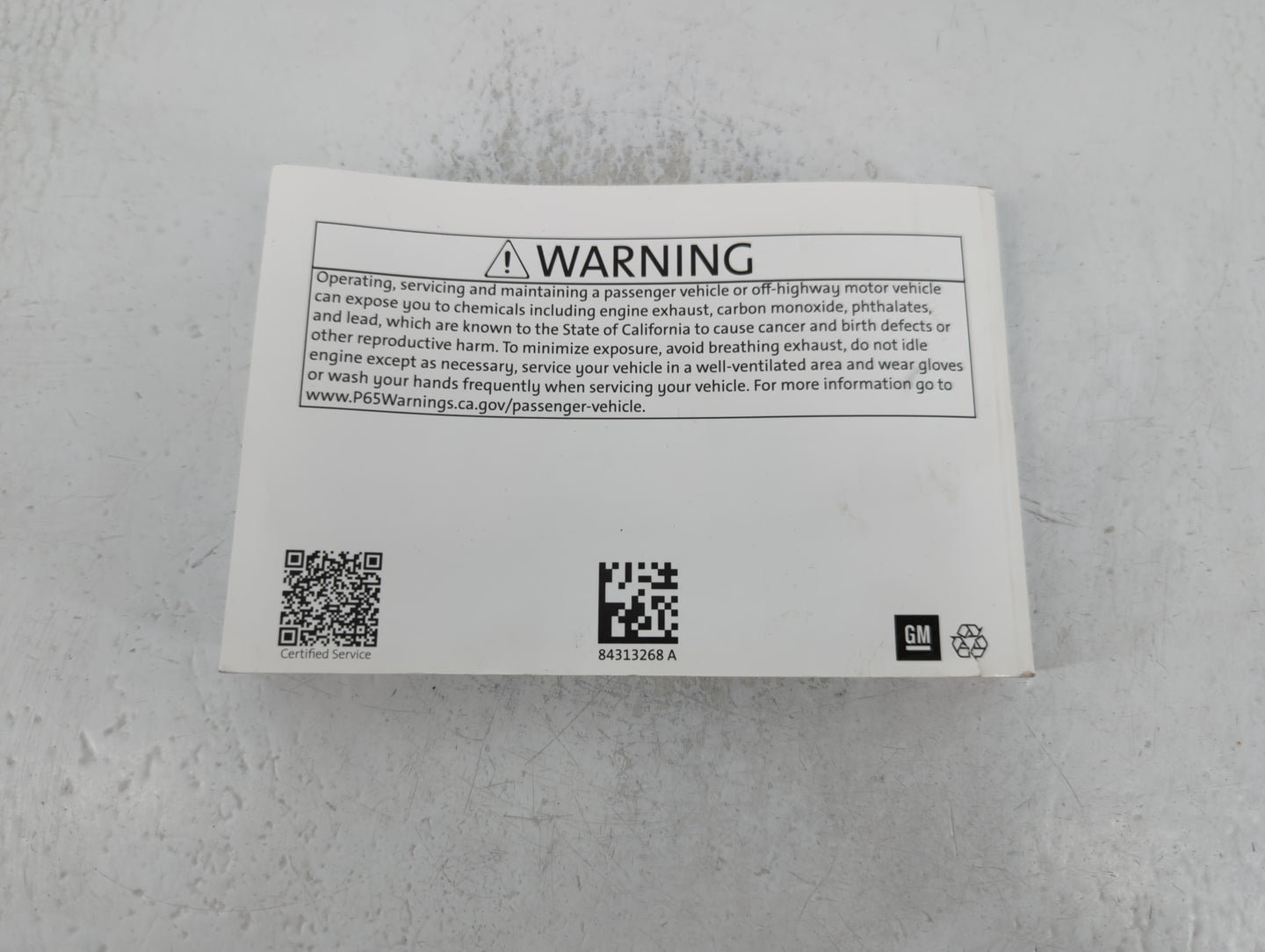 2020 Chevrolet Malibu Owners Manual Book Guide P/N:84313268 A OEM Used Auto Parts - Oemusedautoparts1.com