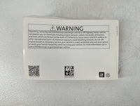 2020 Chevrolet Malibu Owners Manual Book Guide P/N:84313268 A OEM Used Auto Parts - Oemusedautoparts1.com