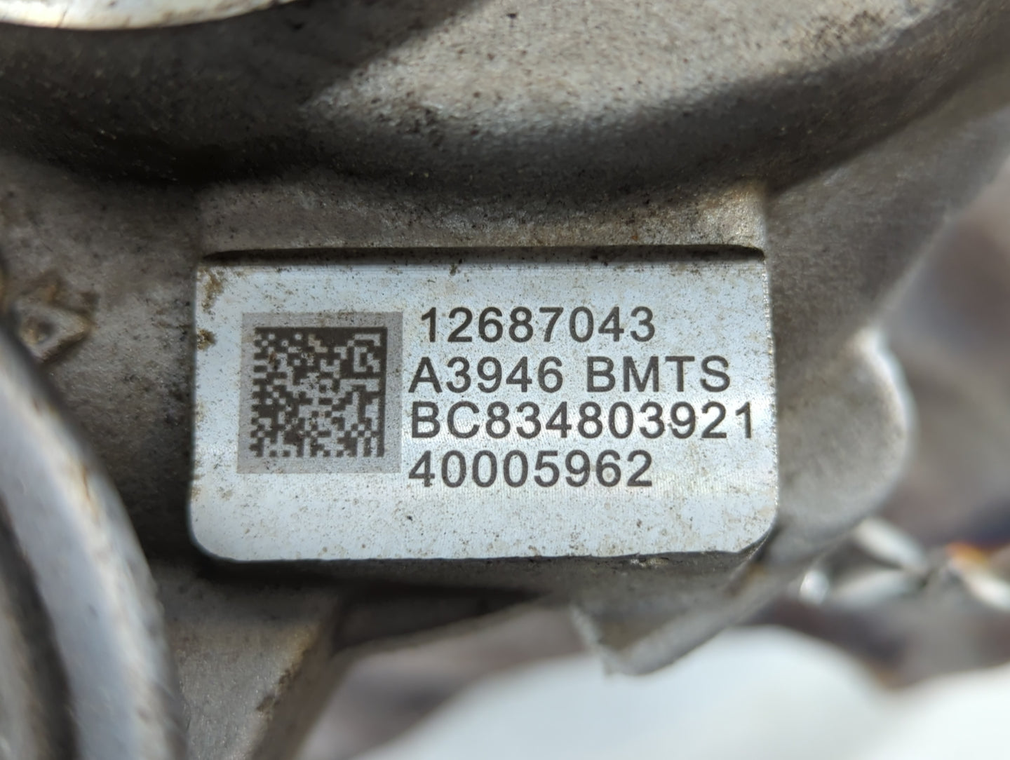 2016 Malibu Turbocharger Turbo Charger Super Charger Supercharger - Oemusedautoparts1.com