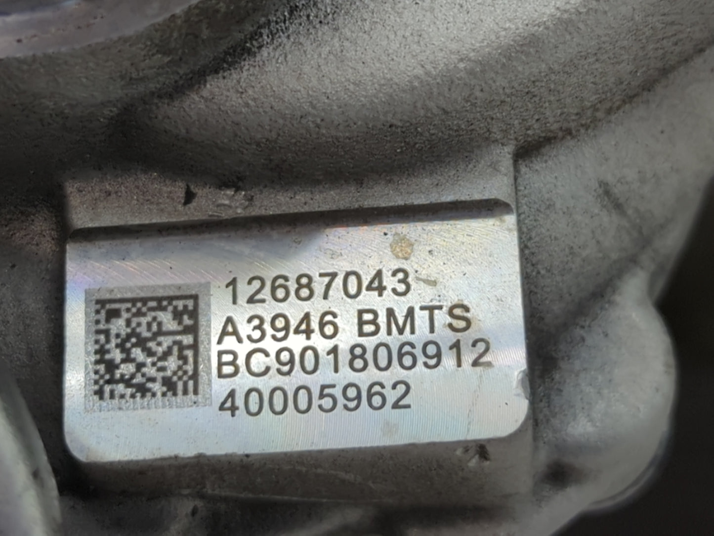 2016 Malibu Turbocharger Turbo Charger Super Charger Supercharger - Oemusedautoparts1.com
