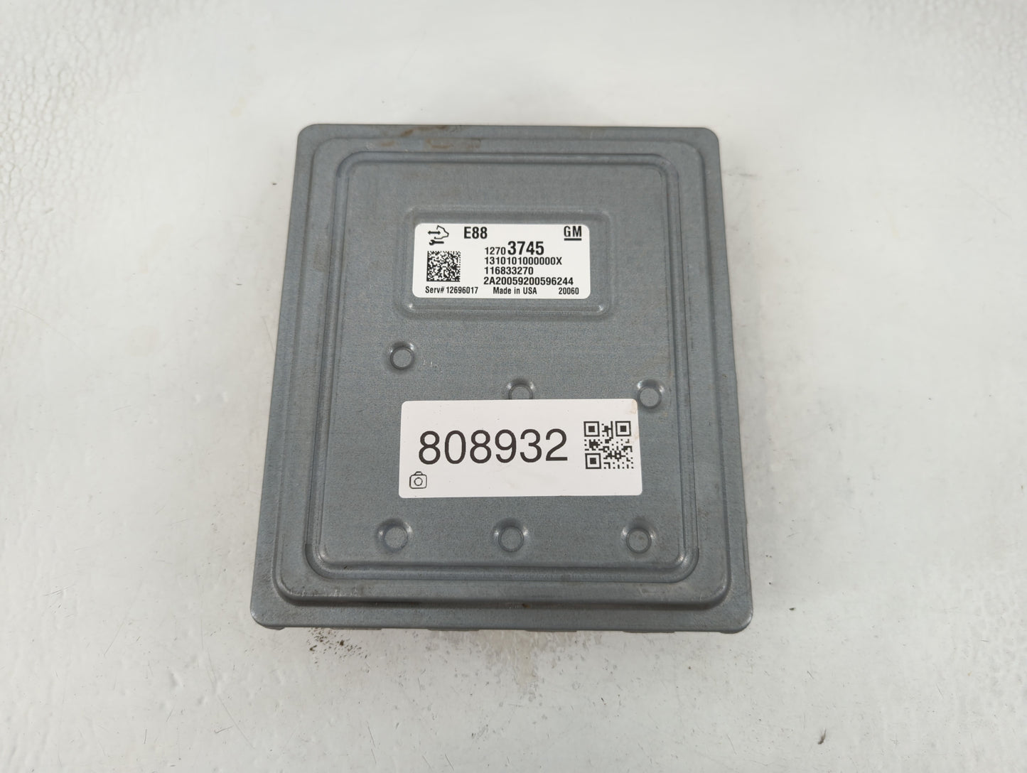 2020-2021 Chevrolet Malibu PCM Engine Control Computer ECU ECM PCU OEM P/N:116833270 12703745 Fits Fits 2020 2021 2022 OEM U