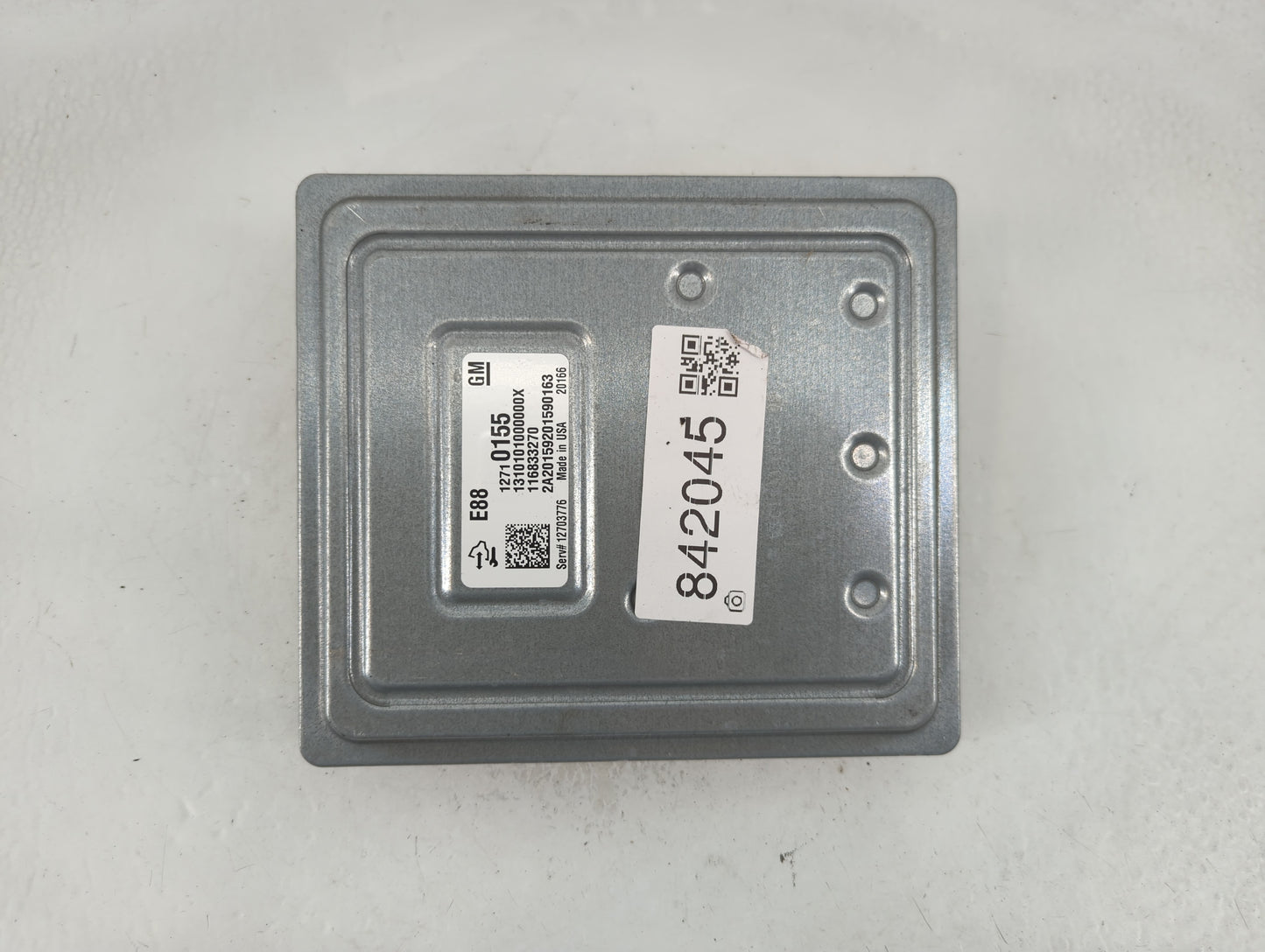 2017-2021 Chevrolet Malibu PCM Engine Control Computer ECU ECM PCU OEM P/N:12710155 Fits Fits 2017 2018 2019 2020 2021 2022 