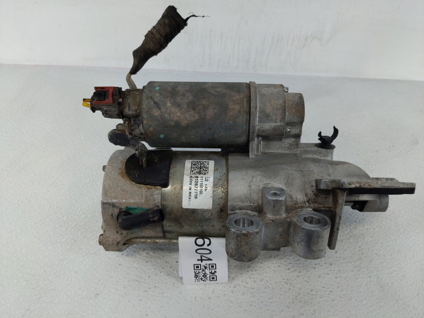 2019-2022 Chevrolet Silverado 1500 Car Starter Motor Solenoid OEM P/N:812677706 Fits Fits 2019 2020 2021 2022 OEM Used Auto 